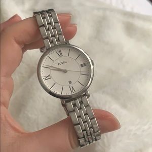 Fossil watch - silver